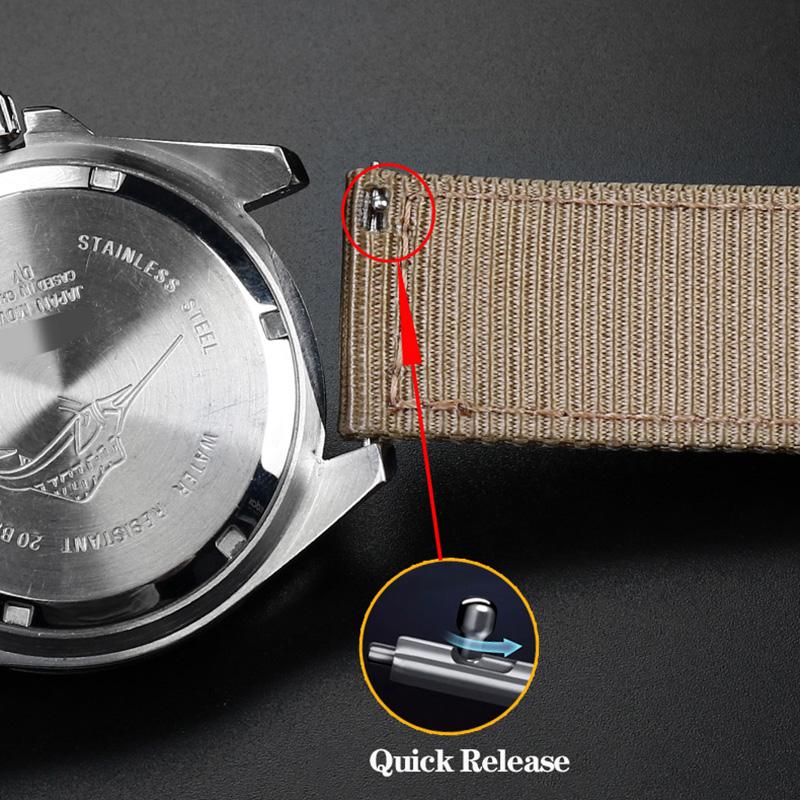 Нейлоновый+Кожаный Ремешок для Часов Sei-ko Hamilton Khaki Aviation Beyond Wind Series Холщовый с Заклепками Военный Ремешок 22 мм