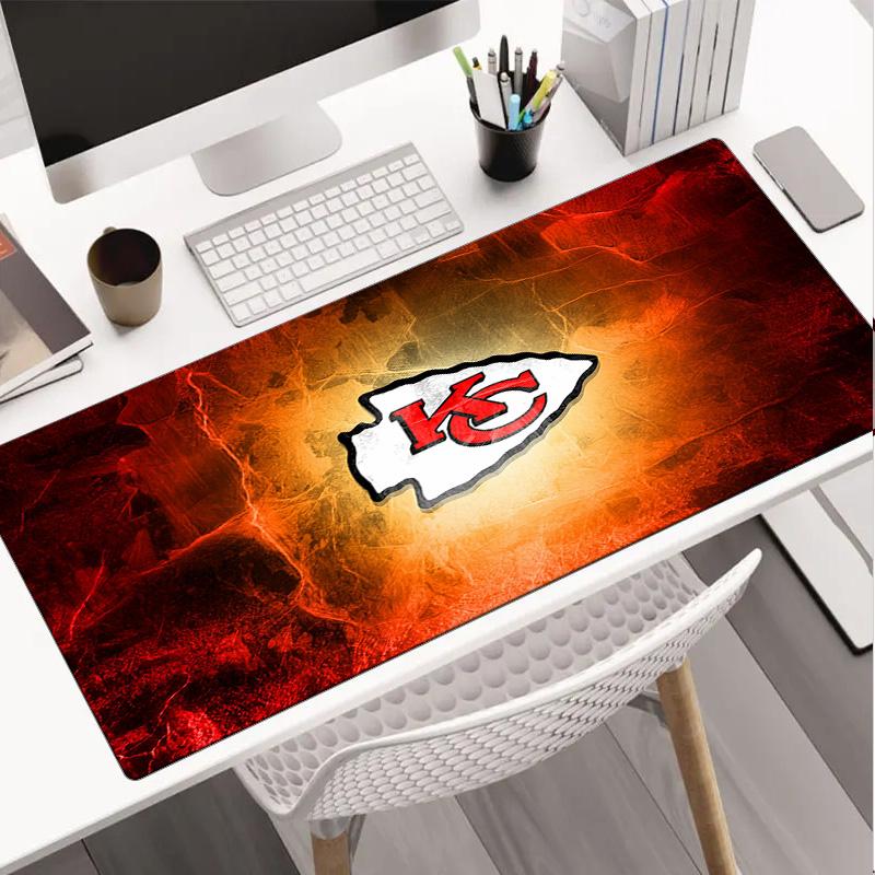 Kansas City Chiefs Logo Mouse pad Mouse pad, Gaming Mouse Pad, keyboard pad, Desk Decor for computer notebook Fan Gift Birthday Gift