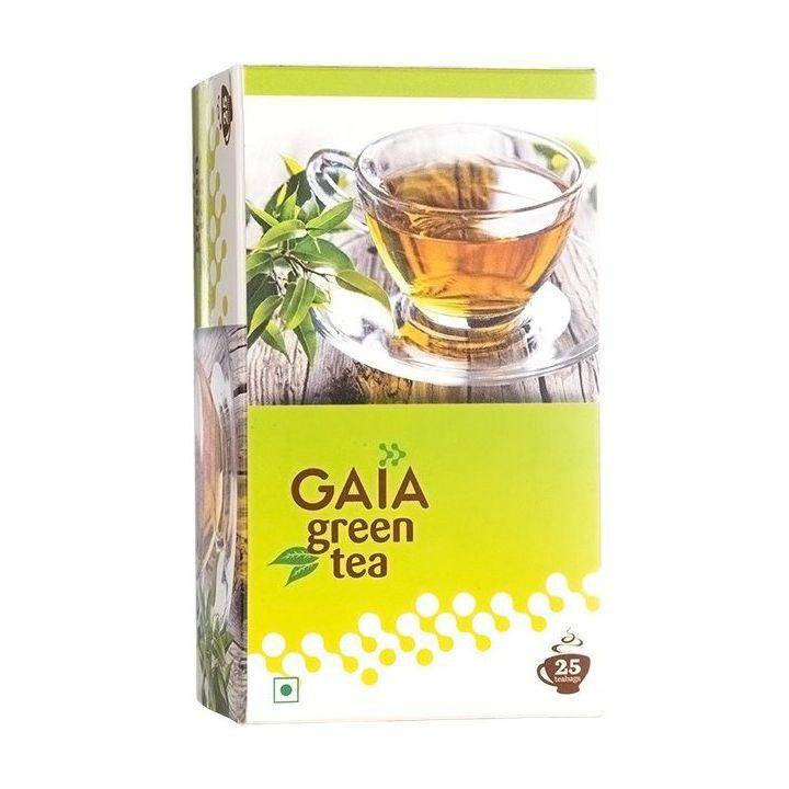 Классический Зеленый чай (25 пак, 2 г), Green Tea, Gaia