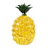 Glass Pineapple Decoration Hand Blown Crystal Artificial Fruit Art Figurine Sculpture for Tabletop Centerpieces Ornament