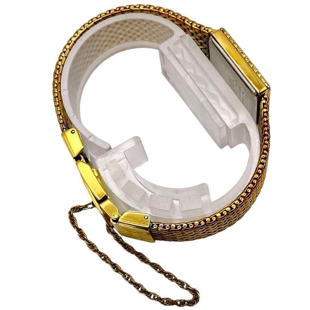 [Б/У] SEIKO Exceline Цепочка Квадратные Женские Часы 1175