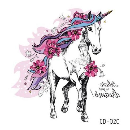 Cartoons Kids Temporary Tattoos Sticker Colorful Fake Tattoo Flash Waterproof Small Body Art Couple Child Designs