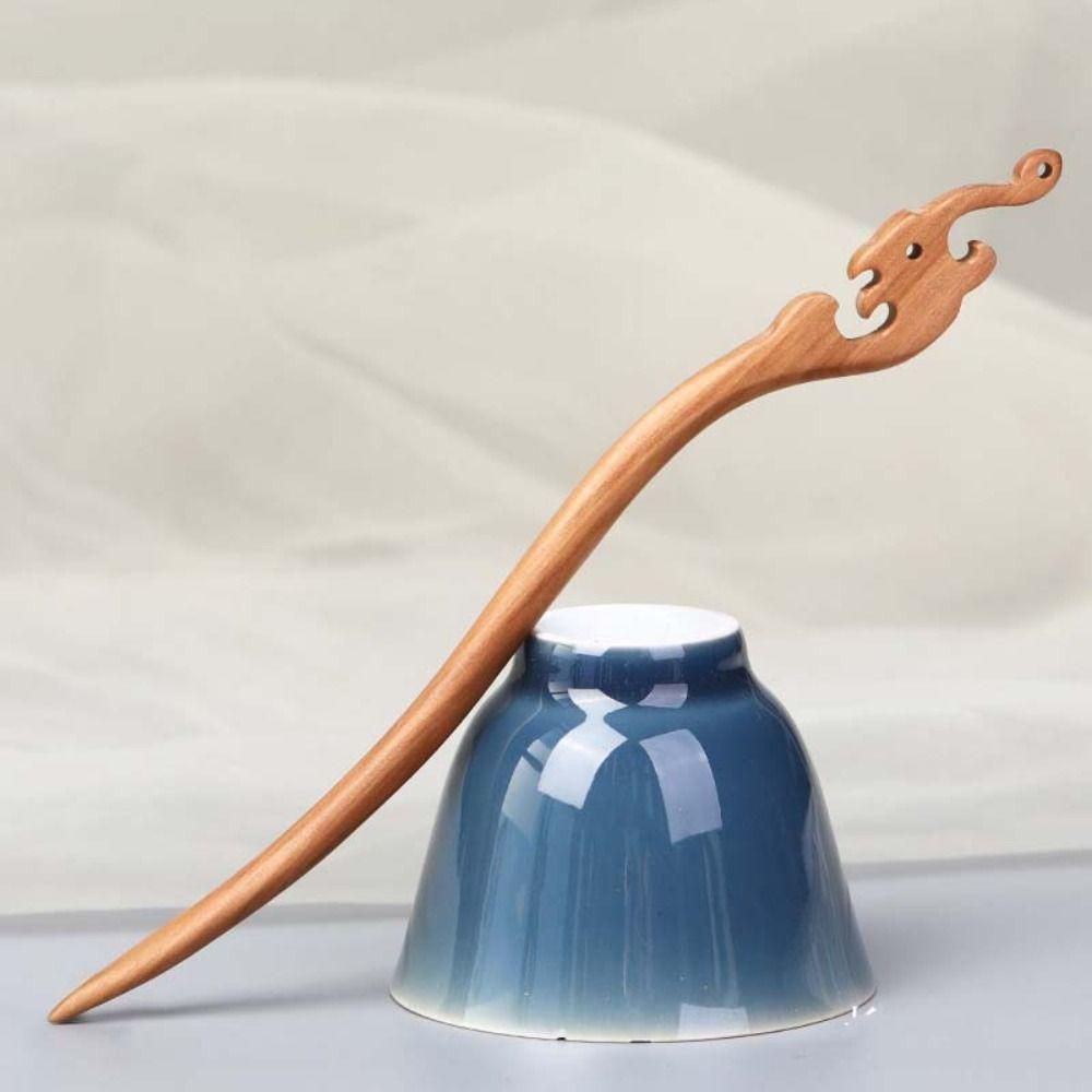 Ethnic Style Wooden Hair Stick Tassel Hanfu Hairpin Retro   For Girl