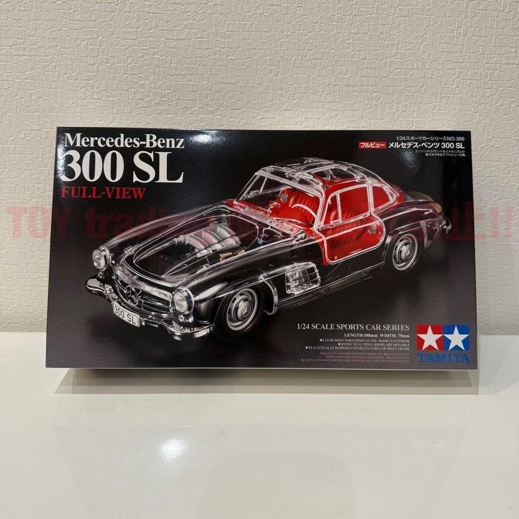 Tamiya Модели 300SL Полный обзор Масштабная модель Набор Автомобильная серия Mercedes-Benz 1/24 (Спорт Нет. 366)