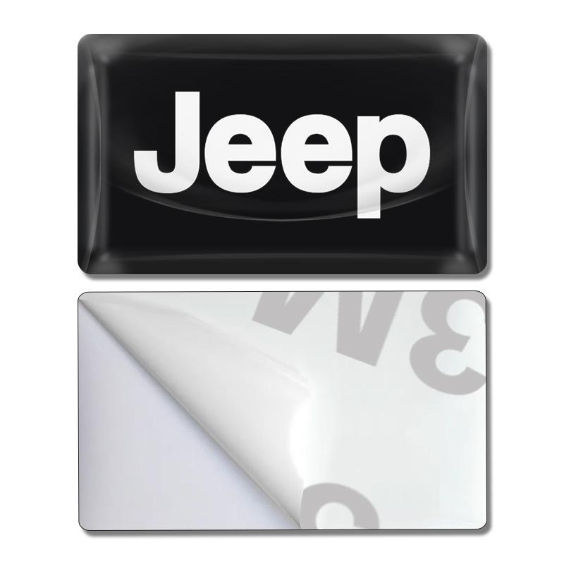 Car Steering Wheel Center Decoration Sticker Badge Decal Emblem For Jeep Wrangler Grand Cherokee Renegade Tyre Stem Air Caps AKM1