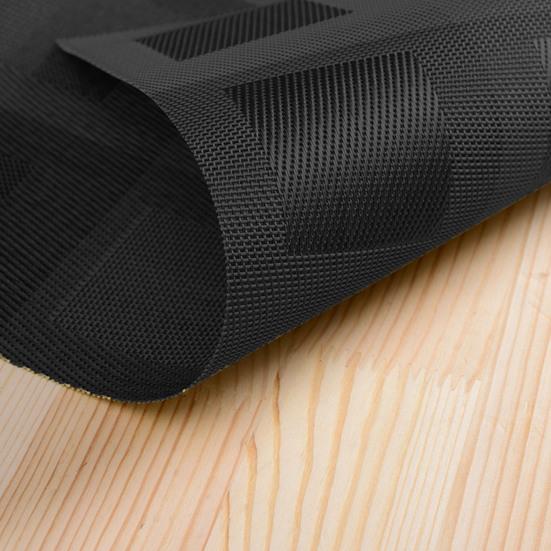 Тканый коврик под вестерн, ПВХ-подставка под стол в европейском стиле, утолщенный утепленный коврик под стол в скандинавском стиле для гостиниц, имитация льна