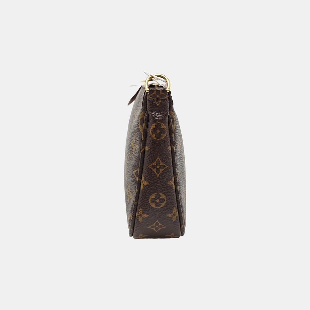 [Б/У] Multi Pochette Accessoires Сумка-комбинация «Пять в одном» на цепочке Monogram Из покрытого канваса Кожаная сумка Маджонг Под мышкой Ручная - Очень хорошее состояние #1GED4F6