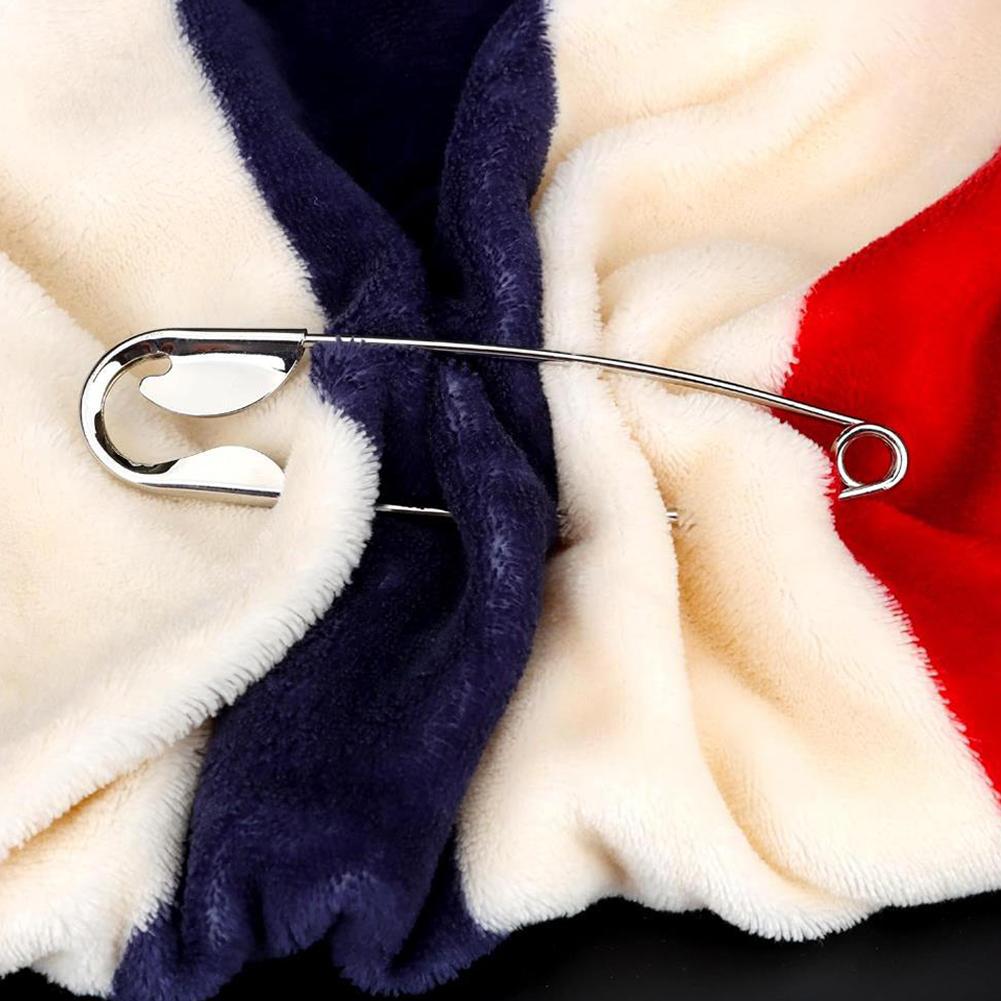 1/2/3 шт. Большая английская булавка Серебряная булавка для одеяла Лошадь Гигантские прочные булавки Брошь Декоративные булавки Шармы для килта Вязаный застежка