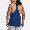 Under Armour Мужская толстовка без рукавов с принтом Project Rock Phantom-Blue 1376942-471
