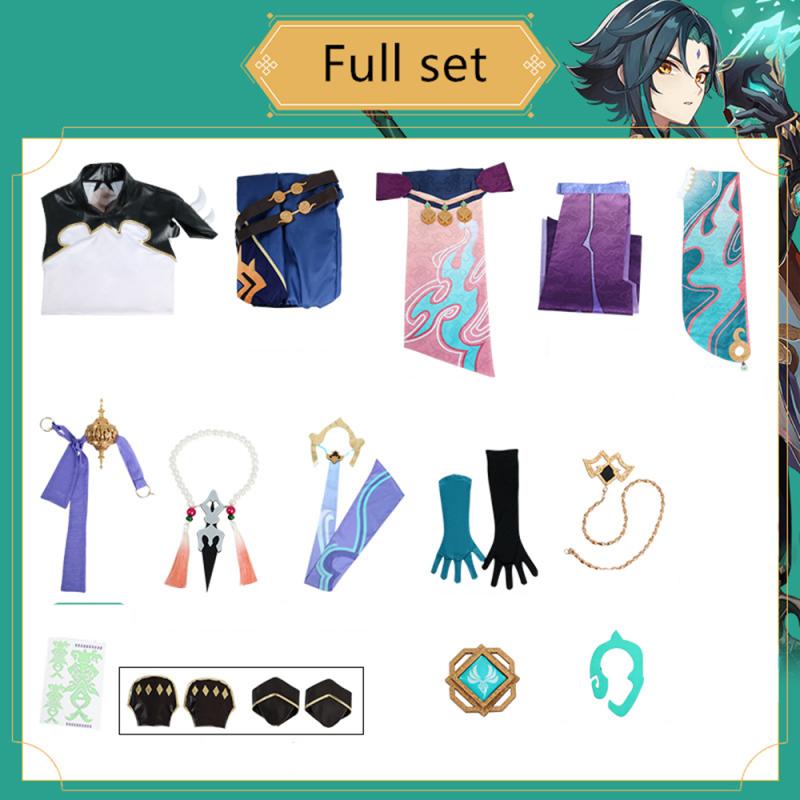 Игра Сяо, униформа для косплея, женская и мужская одежда, костюмы на Хэллоуин для женщин, одежда в стиле аниме для ролевых игр, вечерние