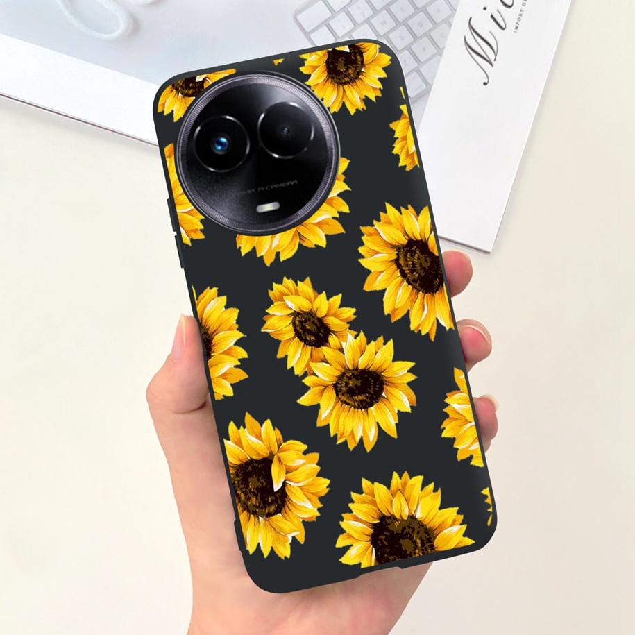 Ударопрочный Чехол Для Realme 11 5G / Realme 11X Чехол На Телефон Модный Девушки Мягкий Силикон Funda Для Realme11 11 X 2023 RMX3785 Coque