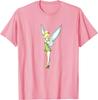 Hot Fashion Disney Tinker Bell Pose T-Shirt T-Shirt S-4XL Four Seasons Gift
