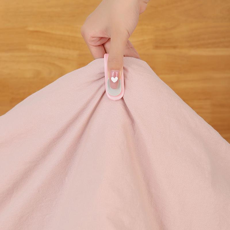 2/4/6/12 шт. зажимы для простыней в спальню держатель для одеяла нескользящий зажим для одеяла занавеска одеяла зажим для пододеяльника застежка фиксатор устройство