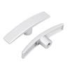 2 PCS Silver Aluminum RV Waste Valve Handles T1003-6MN Replacement for Camco Valterra Camper Dump Valve T Handles Fits 1 1/2''