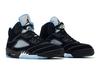 Jordan 5 Ретро Черный Университетский Синий (2026)