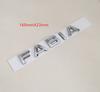 1pc ABS Octavia Superb RAPID FABIA KAMIQ KAROQ KODIAQ YETI 4X4 car emblem letter badge Rear tail Trunk sticker Decal for SKODA xknz73