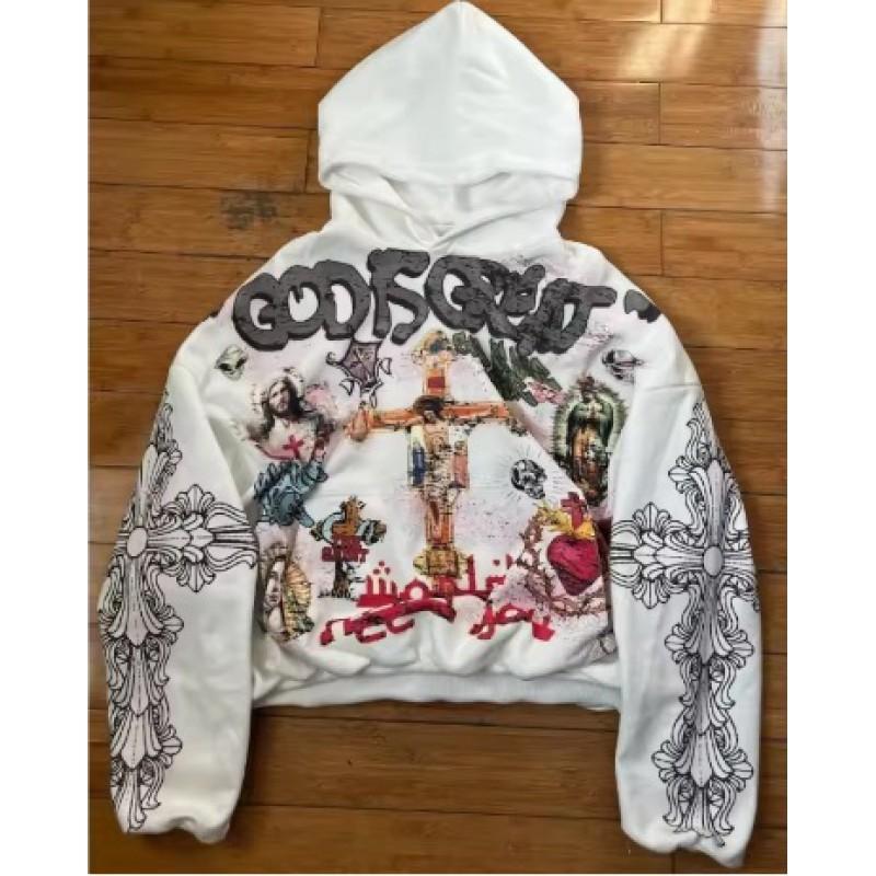 Dragon Ball Z 3D Digital Print Hooded Sweatshirt Women Loose Fit Streetwear Casual Long Sleeve Pullover