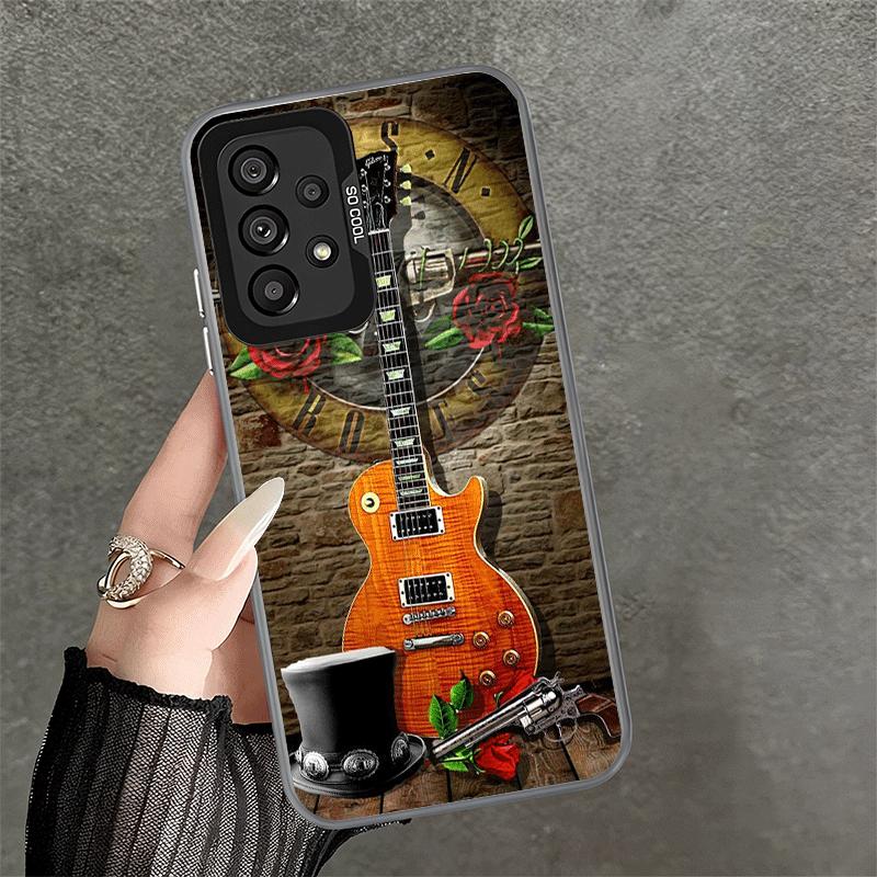 Band G-Guns N R-Roses Soft Phone Case for Samsung A17 A16 A15 A14 A13 A57 A56 A55 A54 A53 A37 A36 A35 A34 A33 A26 A25 A24 A23 A5