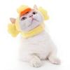 Cartoon Cosplay Cross-Dressing Pet Supplies Cat Dog Warm Headdress Headwear Pet Hat Pet Headgear