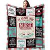 Tribute To Doctors And Nurses Blanket Flannel Printed Blanket Four Seasons Universal Family Leisure Sofa Cover Blanket