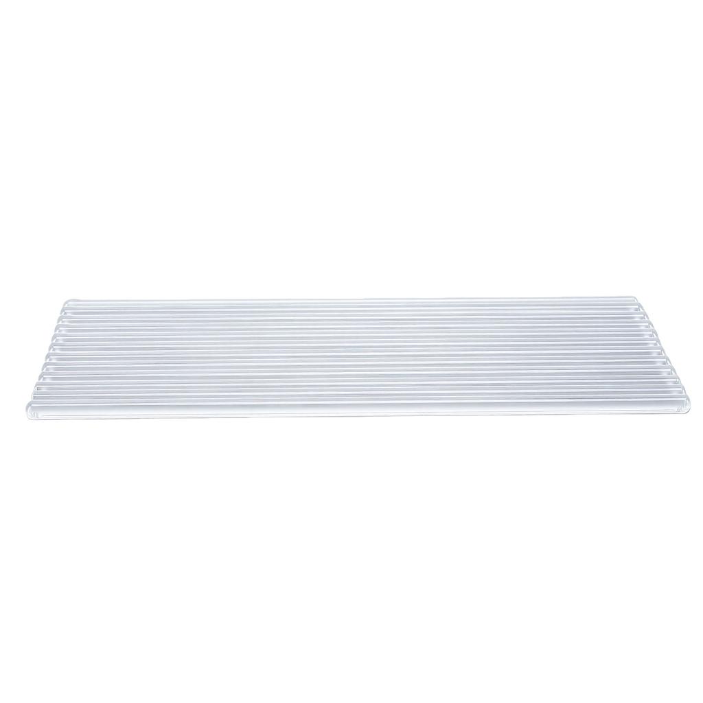 12pcs 20cm Glass Stirring Rods Solid Heat Resistance Glass Stick for Laboratory Kitchen Bar