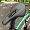 Cycling Saddle Bike Saddle Mountain Cycle Seat For Men Pu Leather Cushion Cover Breathable Cycling Accessories For Mountain Road