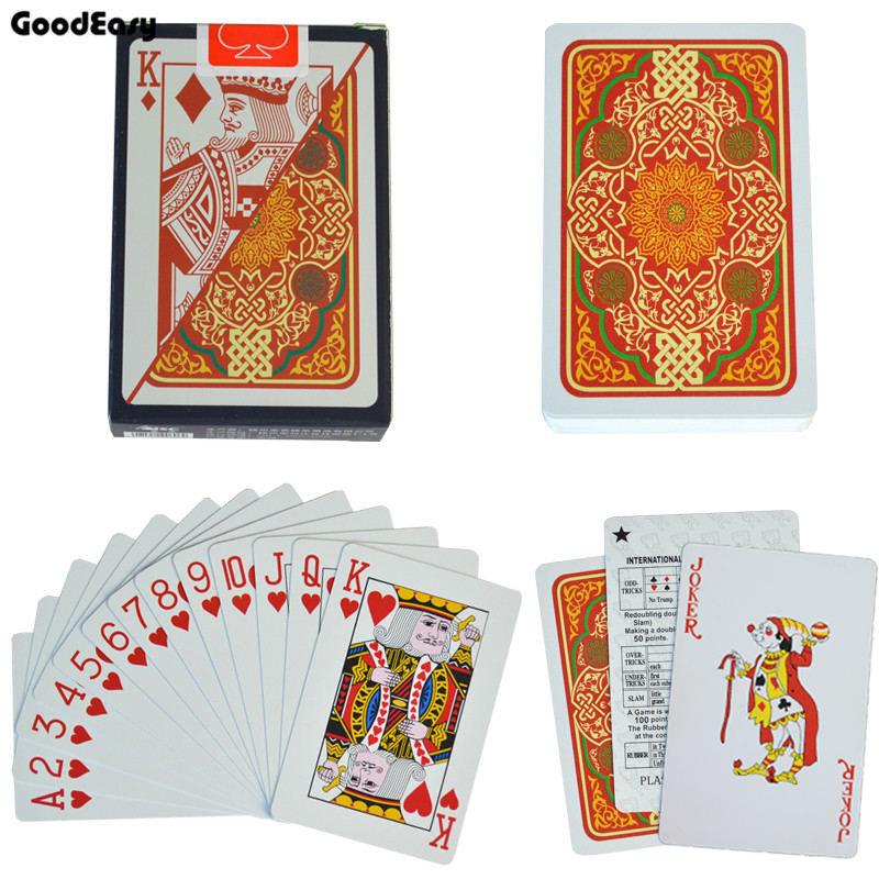Игральные карты из 100% ПВХ, пластиковые карты для покера, водонепроницаемая покерная игра в техасский холдем, блэкджек, дропшиппинг, золотая карточная настольная игра