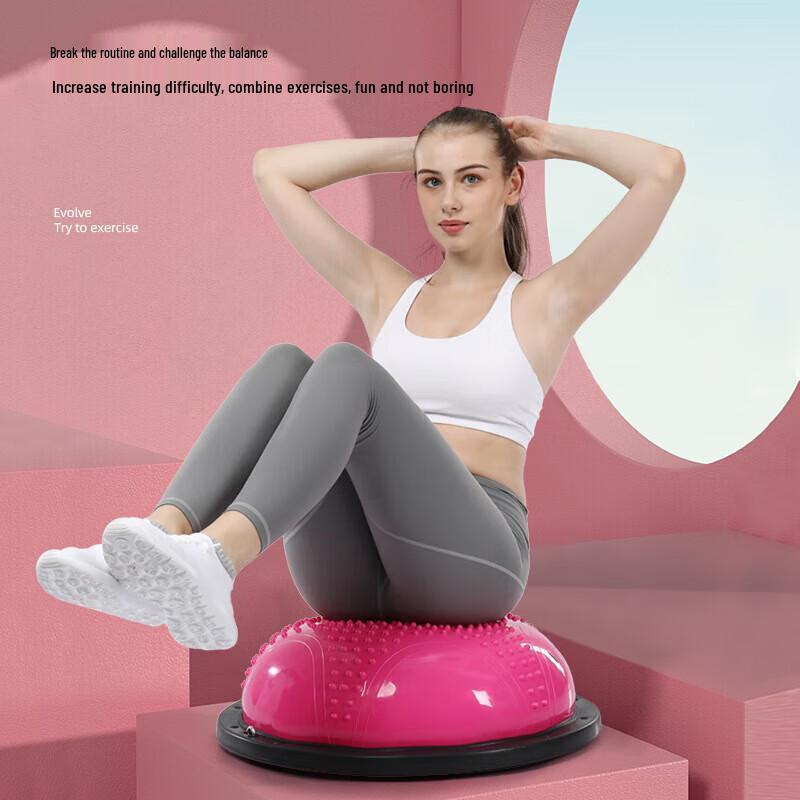 Jie Mai Thickened Half-Sphere Balance Trainer with Massage Points