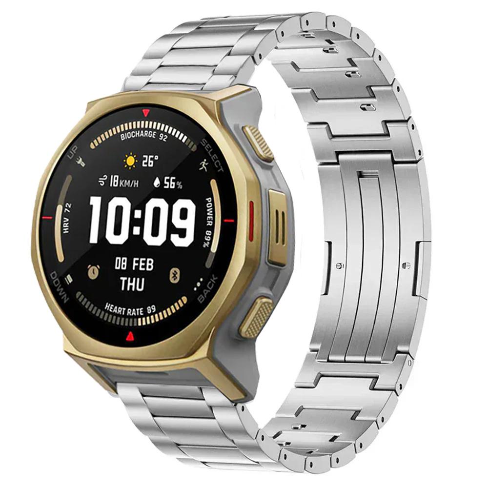 22 мм 20 мм Титановый ремешок с быстрой застежкой для Amazfit T-Rex3 Pro 48 мм 44 мм Браслет для Amazfit Balance 2/Bip 6 5/Active 2/GTS/GTR