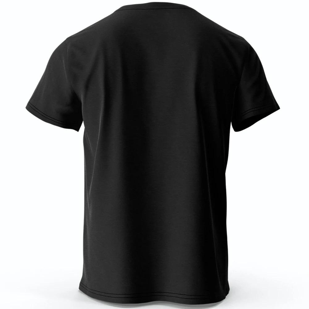Mens Funny Middle Finger Duck Latest Pure Cotton Sports Short Sleeved Running Fitness Plus Size Loose Tshirt Street Daily Top