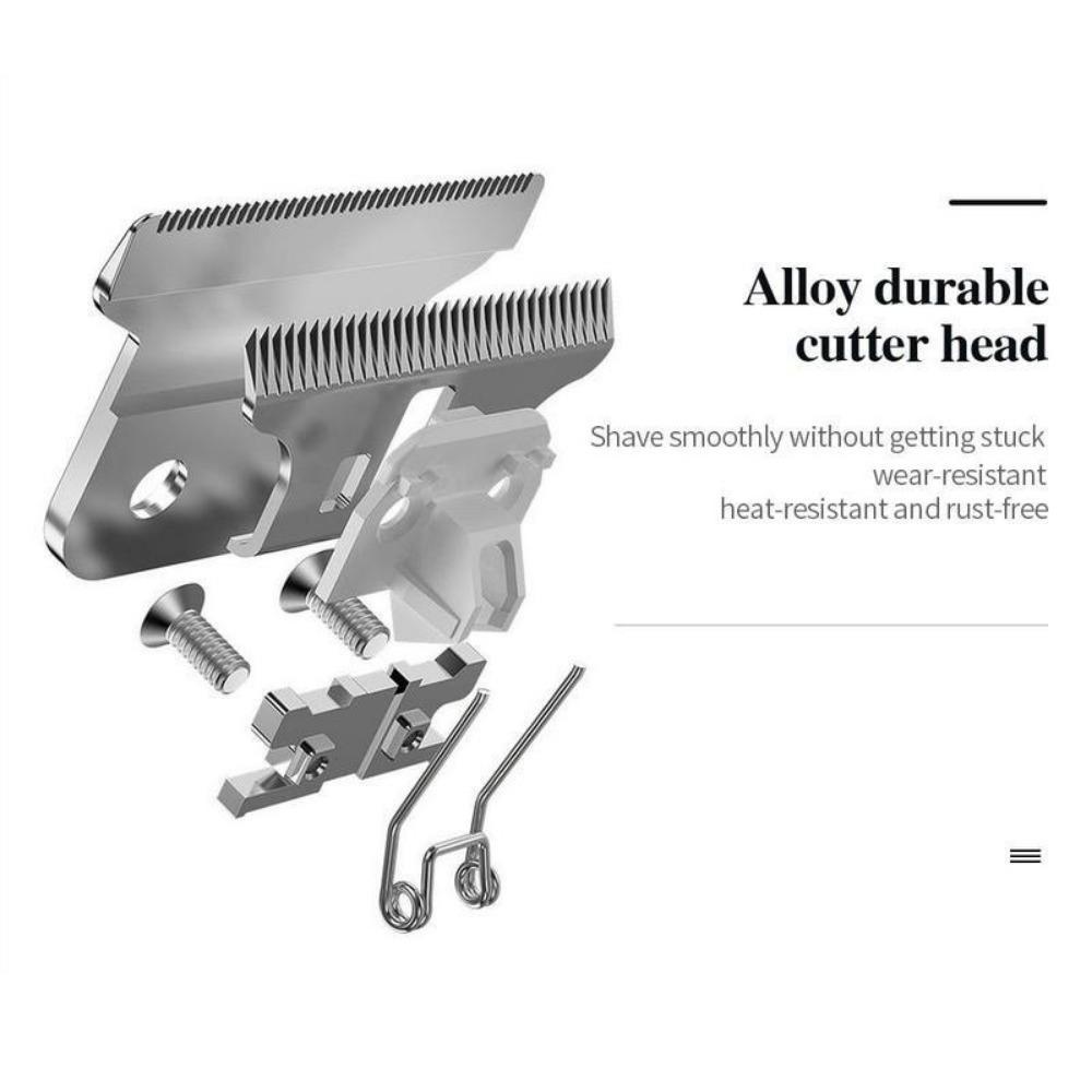 Триммер для мужчин Машинка для стрижки волос Машинка для стрижки волос Профессиональный лысый триммер Борода Электрическая бритва USB Парикмахерская