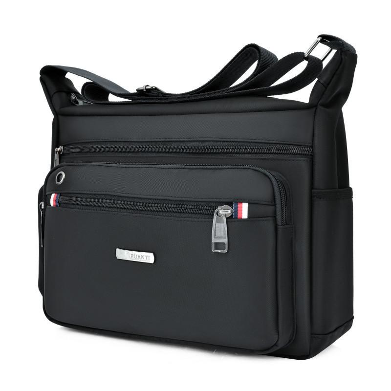 Мужская повседневная сумка через плечо из ткани Оксфорд, дорожная универсальная легкая сумка через плечо