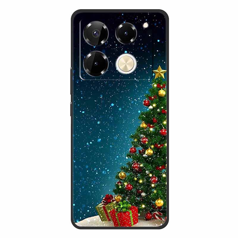 2024 Christmas Phone Cases For Infinix Note 40 Pro 4G 5G Cases Soft TPU Silicone For Note 30 4G 5G Infinix Note 40Pro 30Pro 4G