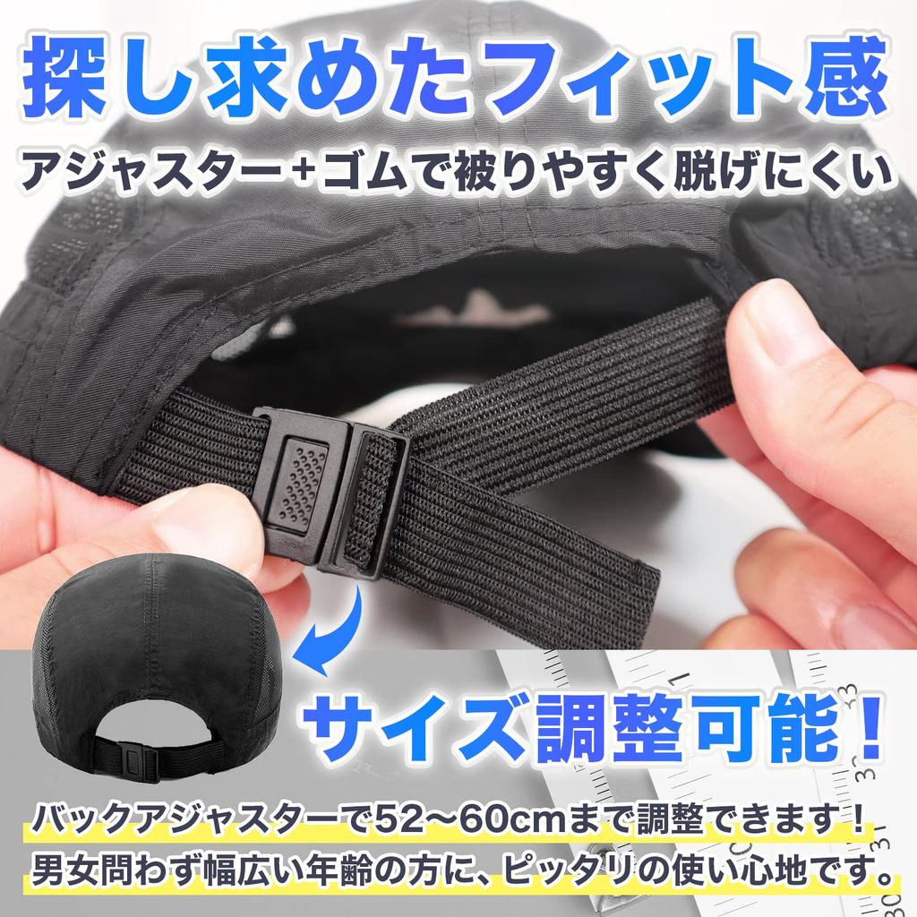 Складная спортивная шапка для бега Daction для мужчин и идеально подходит для и кепка для защиты от солнца, моющаяся, сетчатая, женская, для пеших прогулок, бейсбола, рыбалки, гольфа, (военно-морской флот)