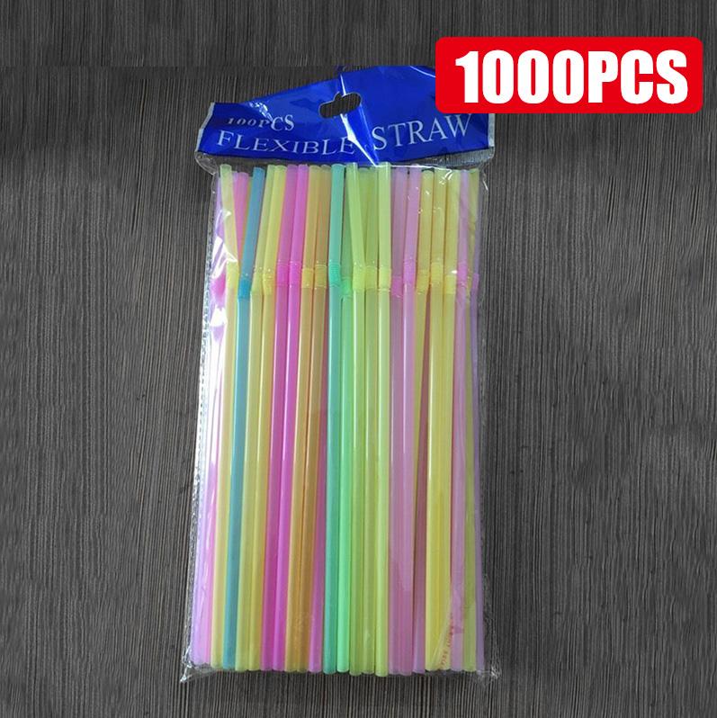 50-1000 шт. Цветные и черные питьевые соломинки rietjes Гибкие Свадебные Вечеринки Принадлежности Питьевые соломинки Кухня Оптом
