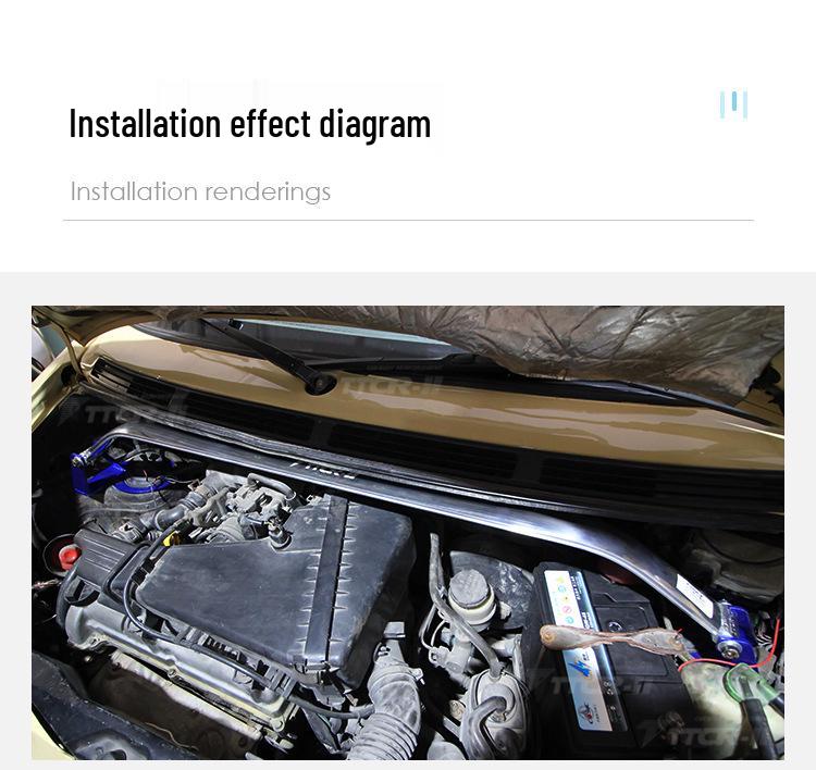 Beidou Star Vitara Swift C-Pillar X-Brace Chassis Reinforcement Bar