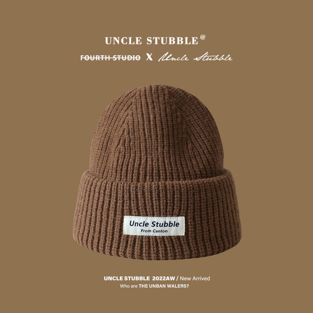 Knitted Hat for Winter Men and Women Warm and Thickened Outdoor Travel Ear Protection Wool Hat Korean Solid Color Fashionable and Versatile