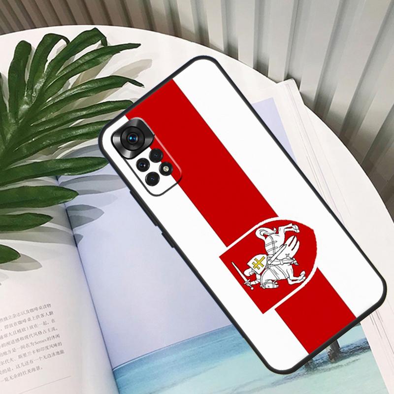Республика Беларусь Национальный Флаг Чехол Для Xiaomi Redmi Note 13 Pro 9 10 11 12 14 Pro 11S 12S Чехол Для Redmi 12C 13C 14C 10C