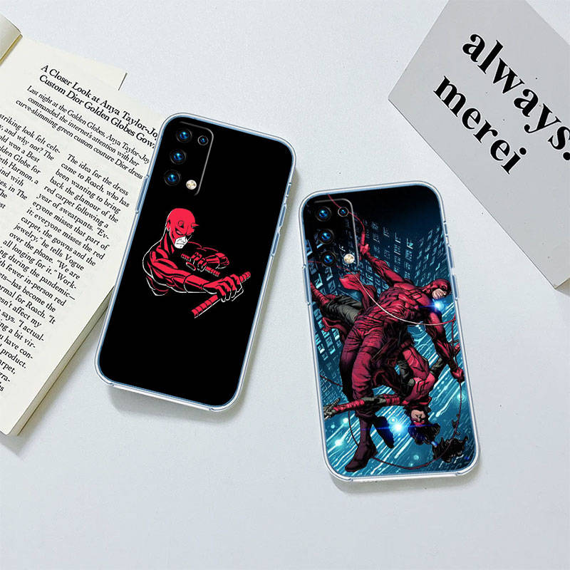 JO15 Чехол Daredevil для телефона Motorola E22S E7 G6 G7 G8 G9 Plus Power Play G10 G20 G04 E30 E40 E22 E20 E13 G22 G23 G Stylus Play