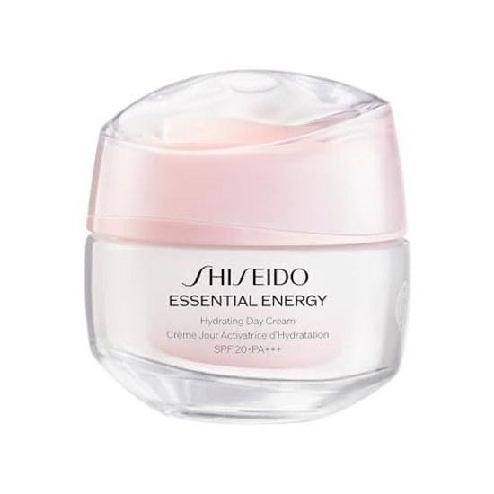 SHISEIDO Essential Energy Увлажняющий дневной крем 50 г SPF20 PA+++ Кремовый ЦветочныйЦитрусовый Увлажняющий Сухость Мелкие морщины Текстура