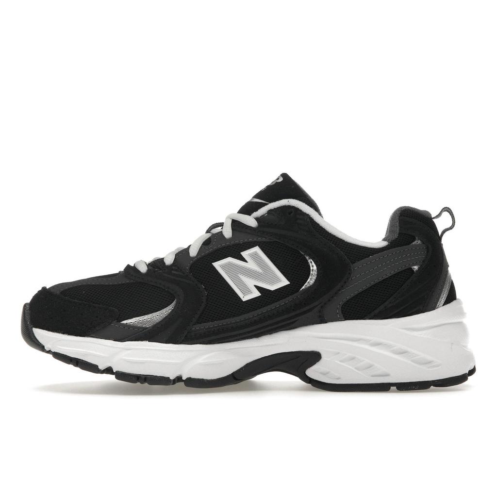 New Balance 530 Черный Магнитный Серебристый Металлик Унисекс MR530CC