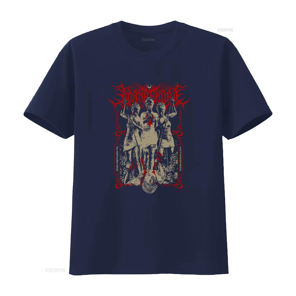 Lorna Shore Drip T Shirt Metal Music Will Ramos Of The Abyss Cotton Sizes S To 5xl Vintage Washed Top For Everyday Wear