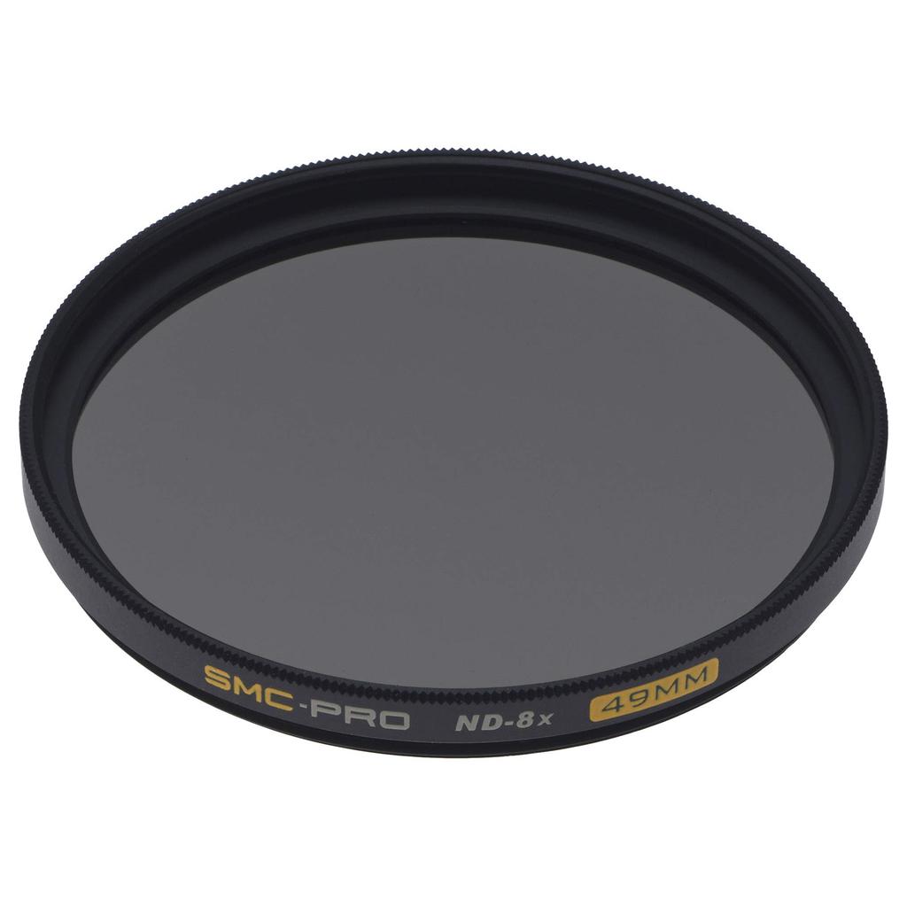 Hakuba 49mm ND Filter 3-Stop Light Reduction SMC-PRO ND8 Slim Frame Flare-Resistant Backside Low Reflection 0.5% Autumn Leaves