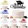 Multi-Styles Cake Toppers 2024 Congratulations Graduate Birthday Cake Decoration  Student