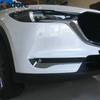 Для Mazda CX-5 KF 2017- CX-8 2017- Хромированная накладка-бровь на передний противотуманный фонарь Полоска-веко противотуманки Автоаксессуары