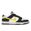 Dunk Low Black Opti Yellow Мужские кроссовки белые FQ2431-001