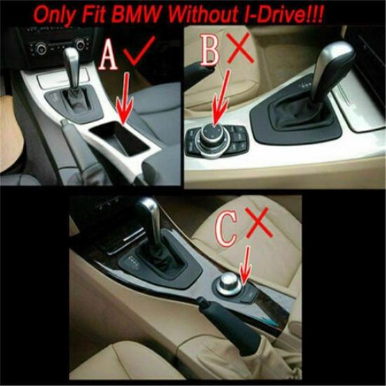 5D Car Interior Glossy Carbon Fiber Wrap Trim Protector Sticker For BMW E90 E92