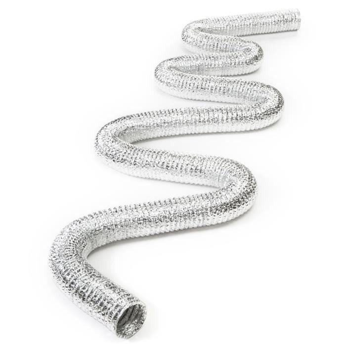 Tuyau de conduit flexible - STERR - ALD100 6 - 100 mm - 6 m - Aluminium multicouche