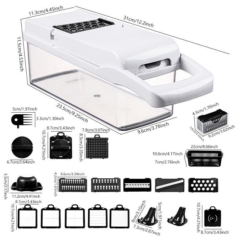 Многофункциональная овощерезка и терка для овощей и фруктов