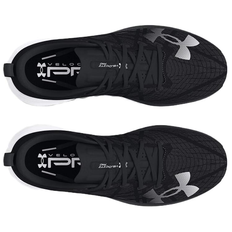 Under Armour Flow Velociti Pro Black White Unisex Sneakers Anthracite 3027560-002